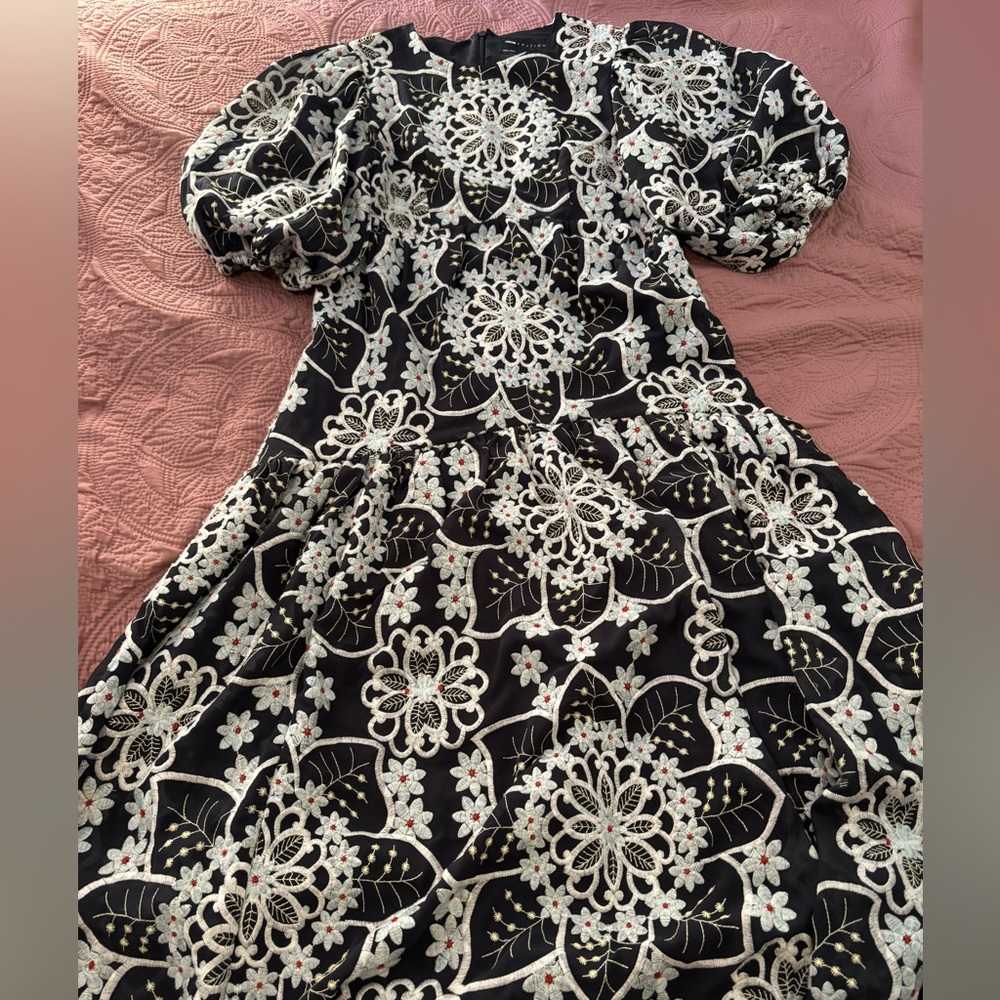 ASOS Embroidered Floral Dress